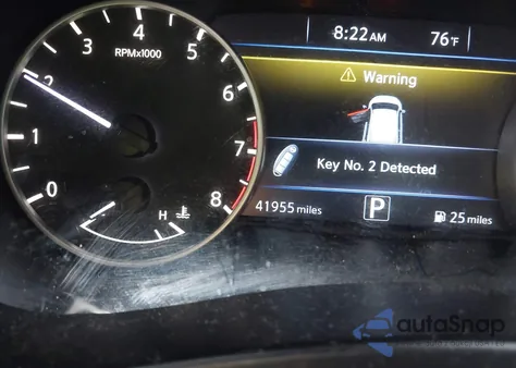 2017 Nissan Murano Sv z USA, uszkodzony, nr VIN 5N1AZ2MH4HN198887